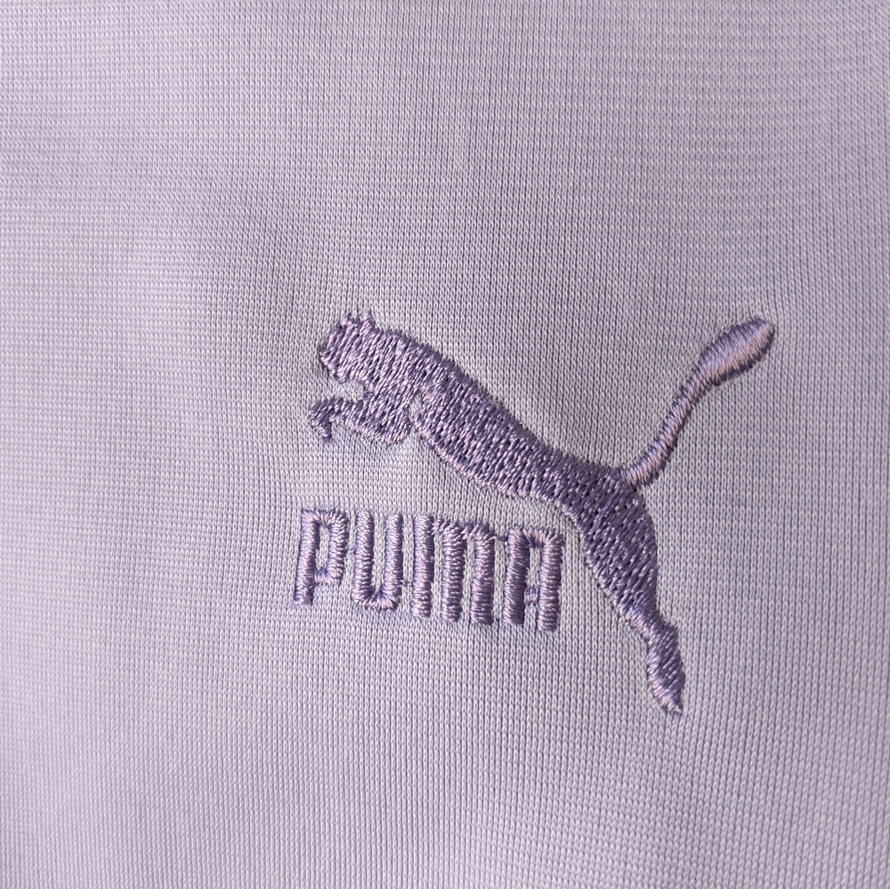 Vintage 80's PUMA Women's Violet Track Jacket Size Medium - Picture 2 of 8